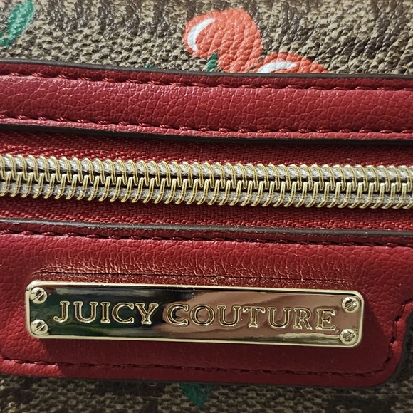 BNWT Juicy Couture Juicy Fruit Mini Backpack. Color Cherry Chestnut. - Picture 5 of 6